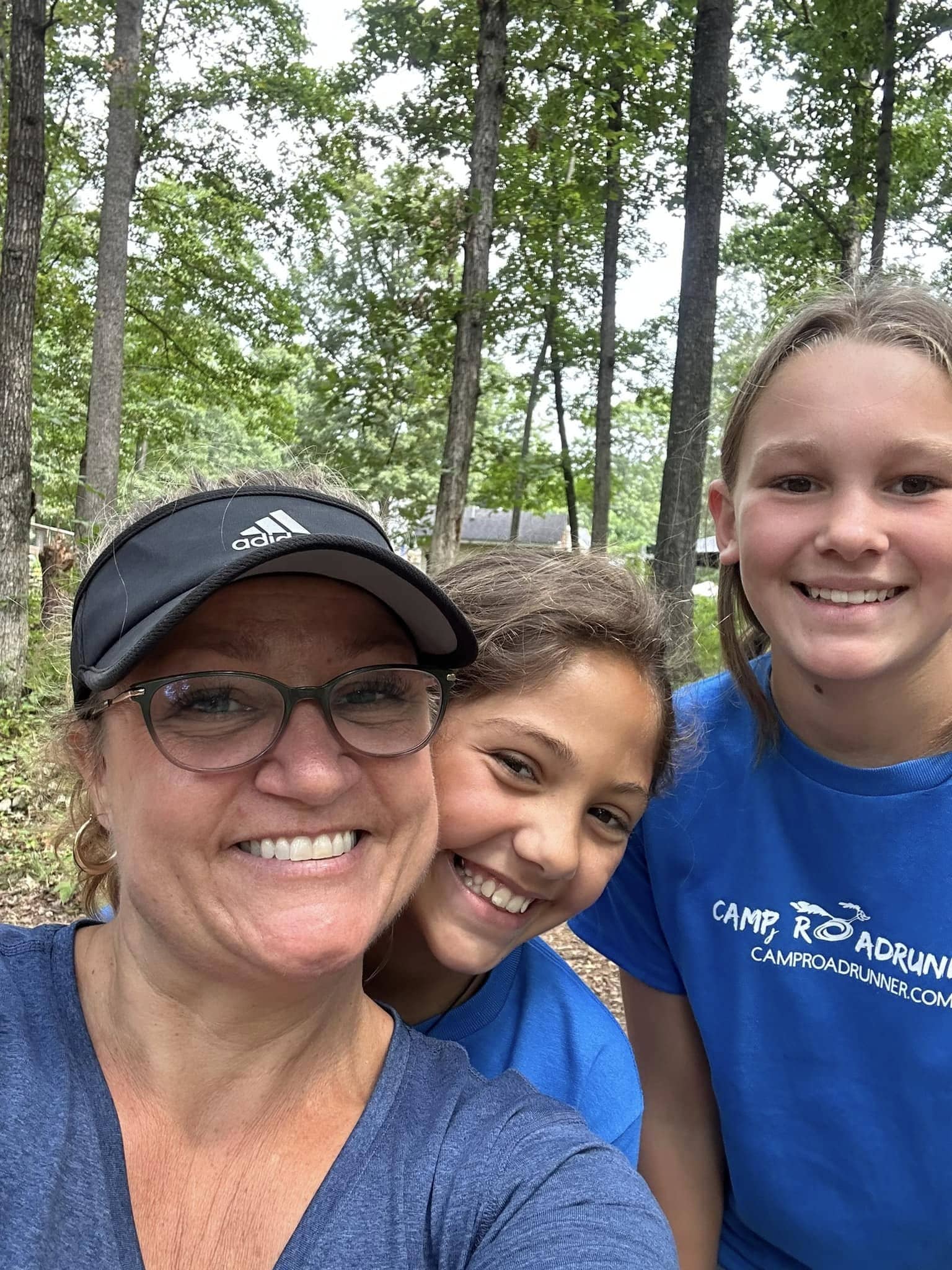 camp owner with campers